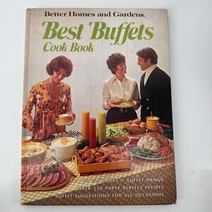 Better Homes And Gardens Best Buffets Cook Book 1974 First Edition Vintage